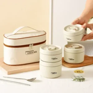 Kisanduku cha chakula cha mchana kinachobebeka chenye insulation